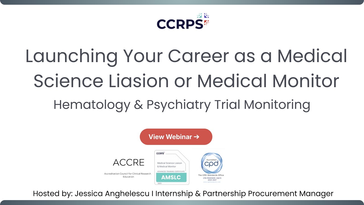 Clinical Research Monitoring: Hematology & Psychiatry Trials | AMSLC by CCRPS