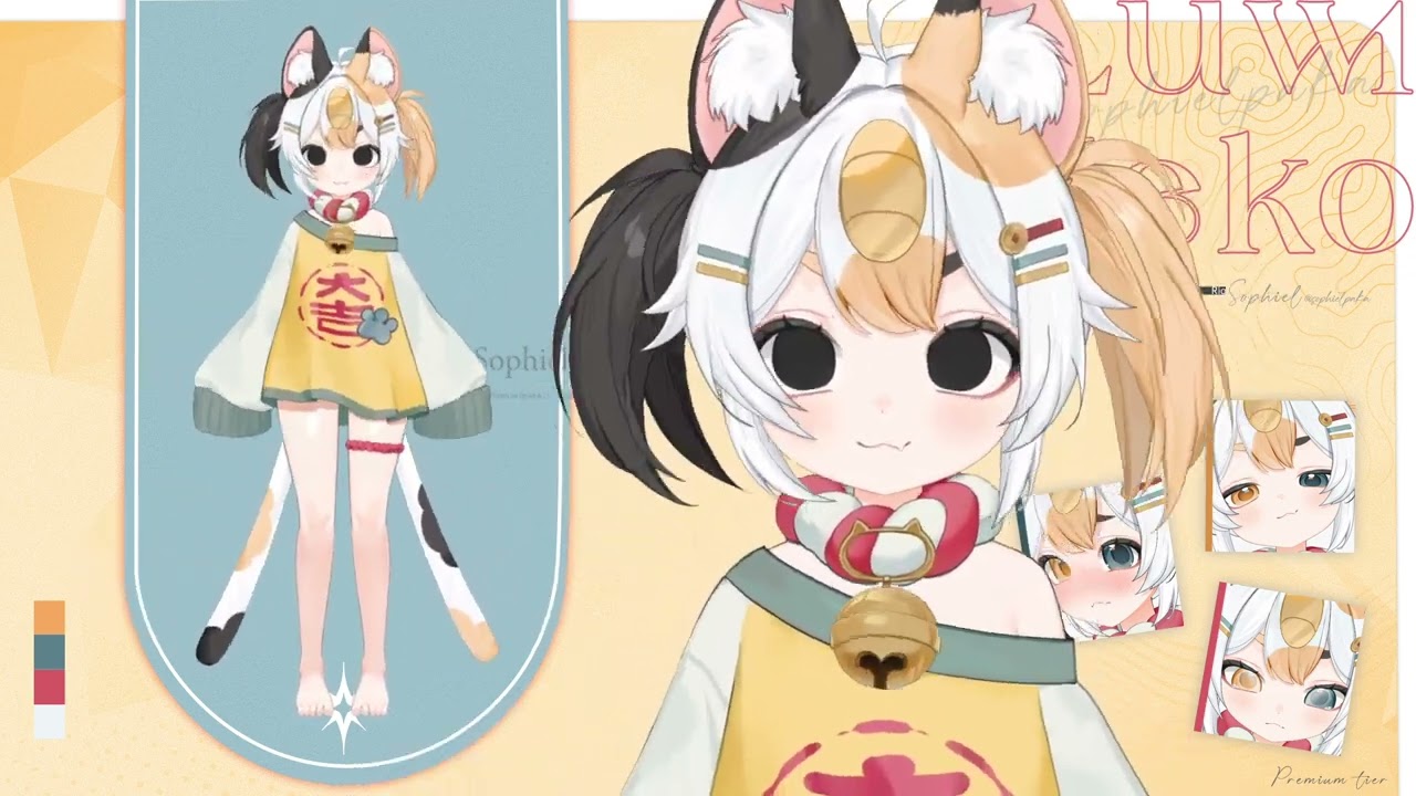 【Live2D Showcase】Luwi Neko (Casual Outfit)
