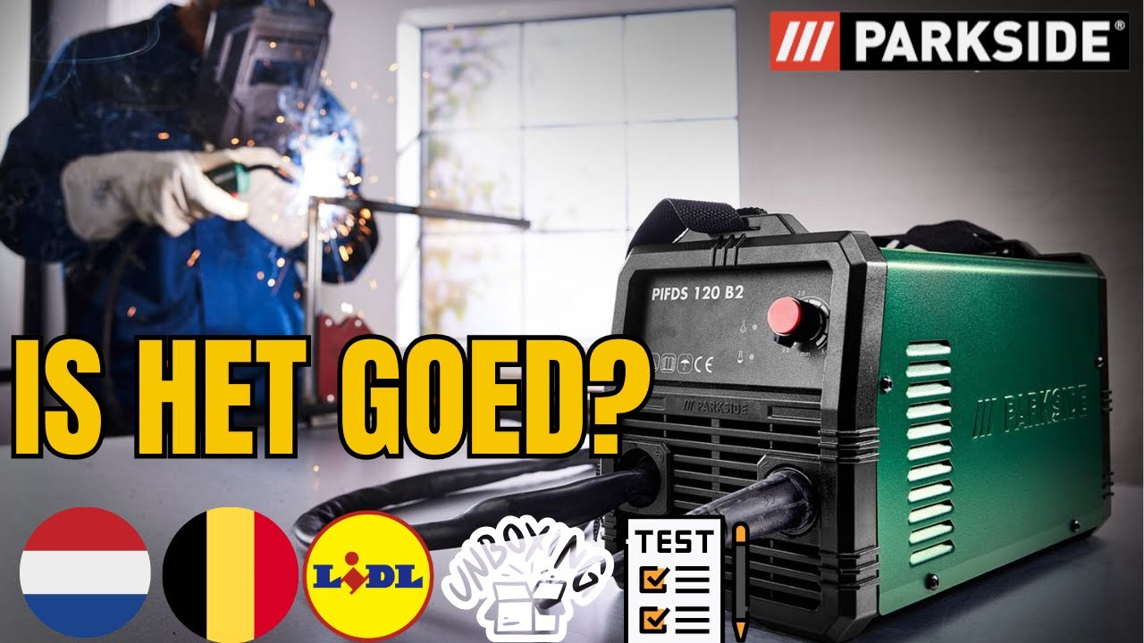 INVERTER-GEVULDEDRAAD-LASAPPARAAT PARKSIDE PIFDS 120 A1 DUTCH NEDERLANDS  BELGIUM LIDL