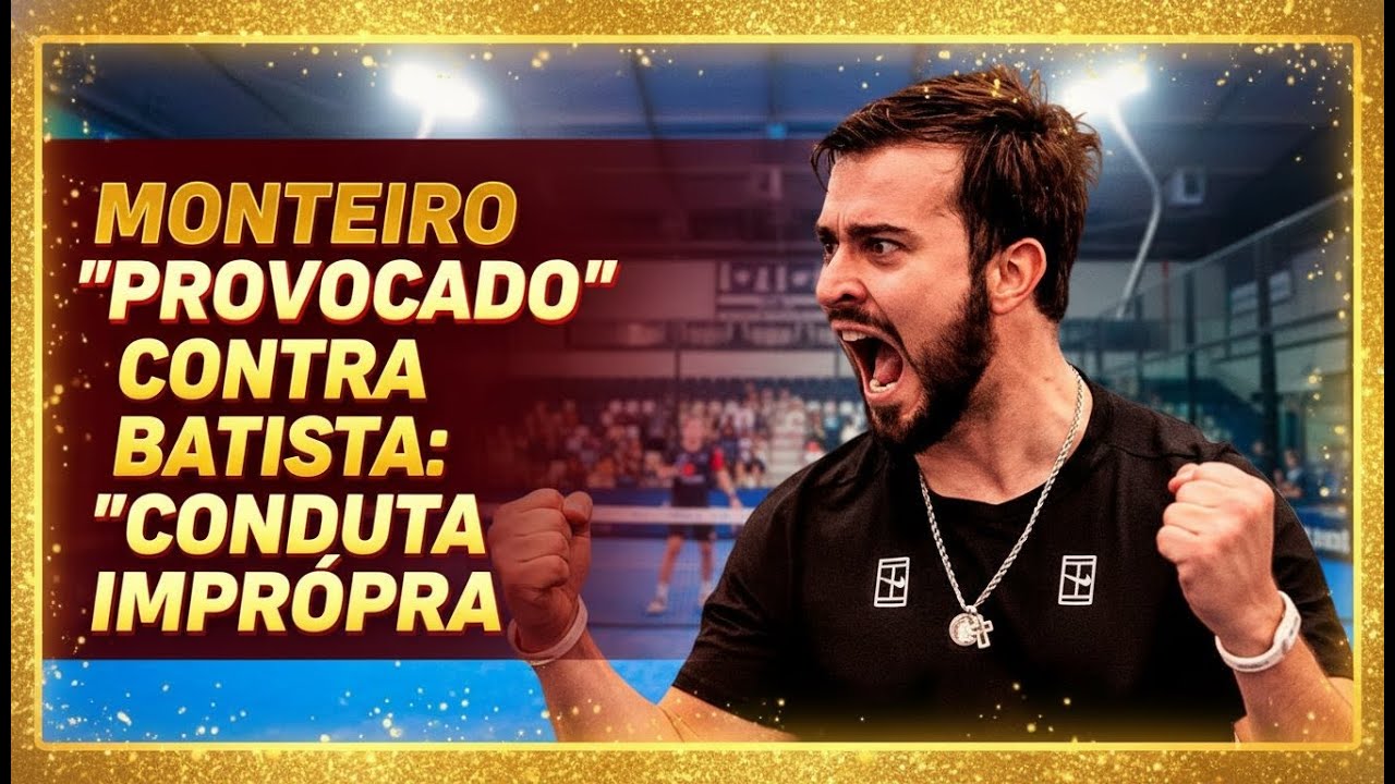 FRANCISCO MONTEIRO PROVOCADO CONSTANTEMENTE DURANTE JOGO CONTRA GUILHERME BATISTA