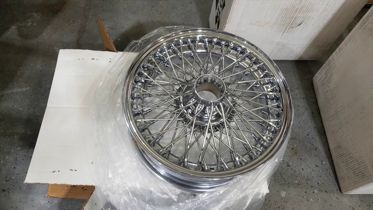 1958 MGA Restoration 20i Wheels and Tires