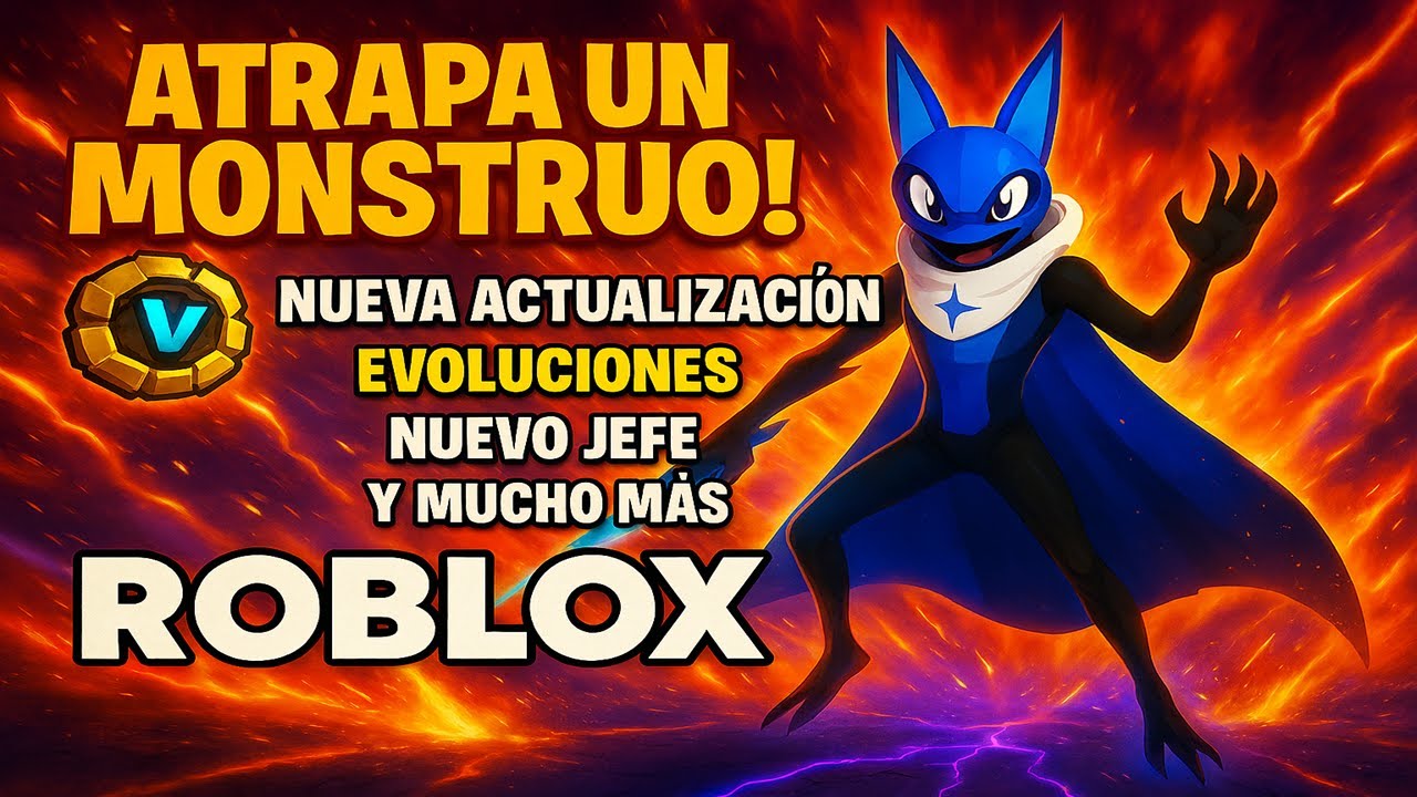 Atrapa un Montruo, NUEVA ACTUALIZACIÓN, cargada de muchas cosas. Roblox.