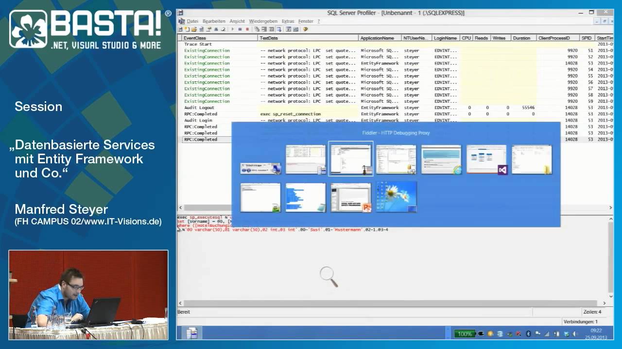 Datenbasierte Services mit Entity Framework und Co.