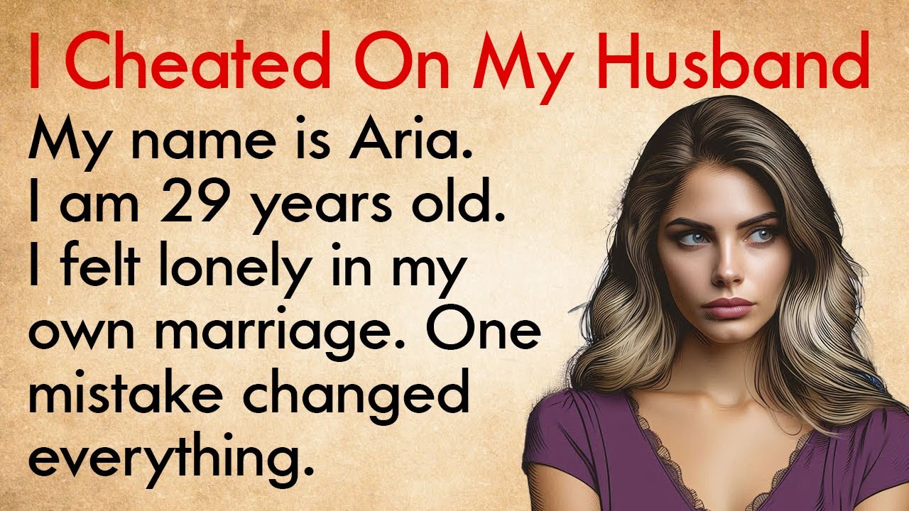 I Slept with Someone Else and Not My Husband ✅ English Learning Story for Beginners (A1–A2 Level) ✅