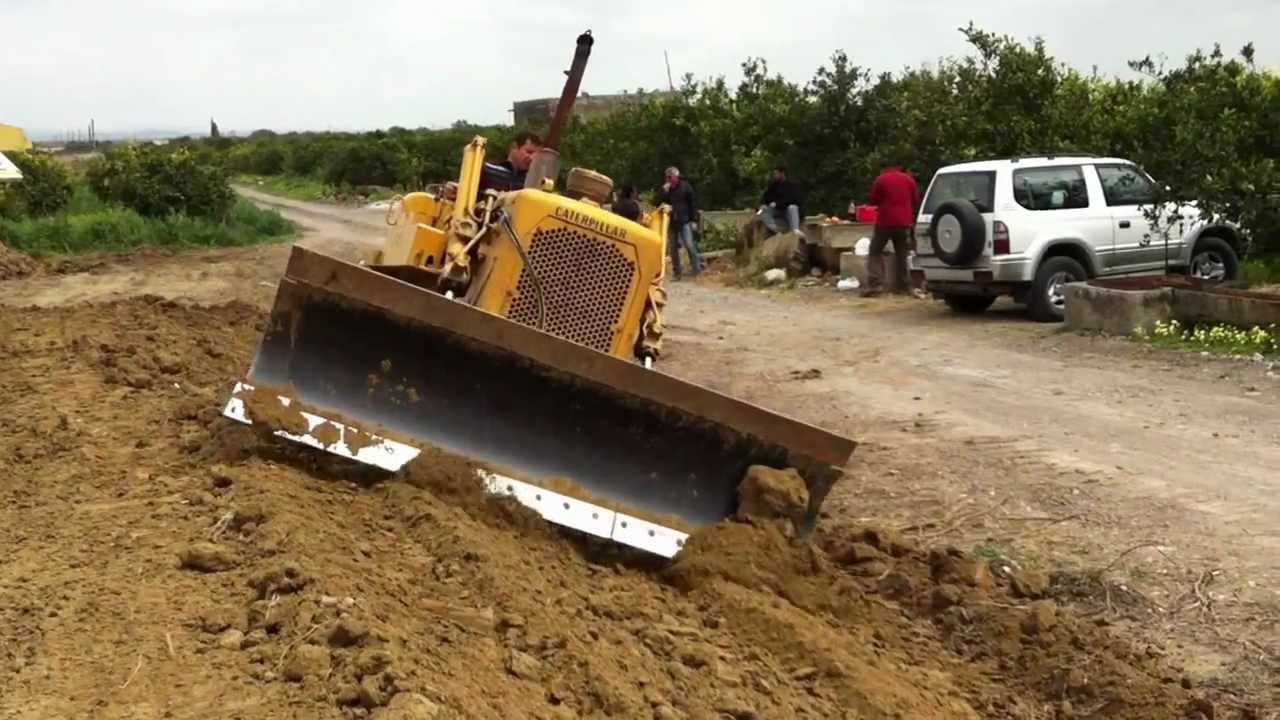 A bordo del Caterpillar D4