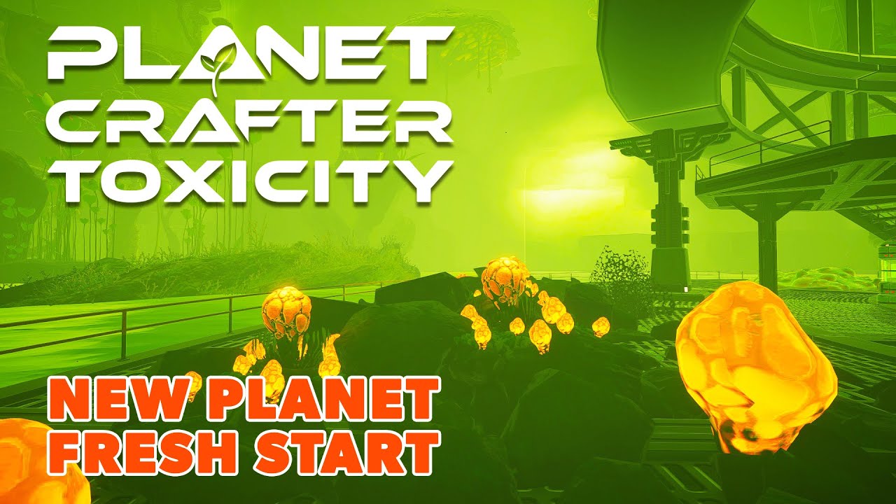 Planet Crafter: Toxicity DLC - Terraforming a Toxic Wasteland! [E1]