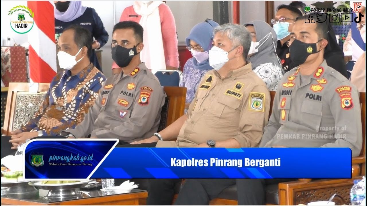 Kapolres Pinrang Berganti