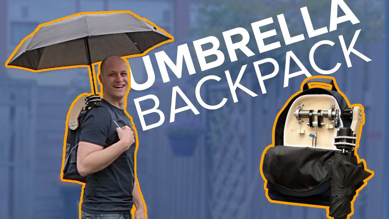 The automatic opening umbrella backpack - How I made it