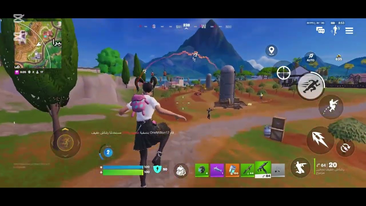 Fortnite mobile chapter 7 season 1 Gameplay (no commentary) iPhone 13