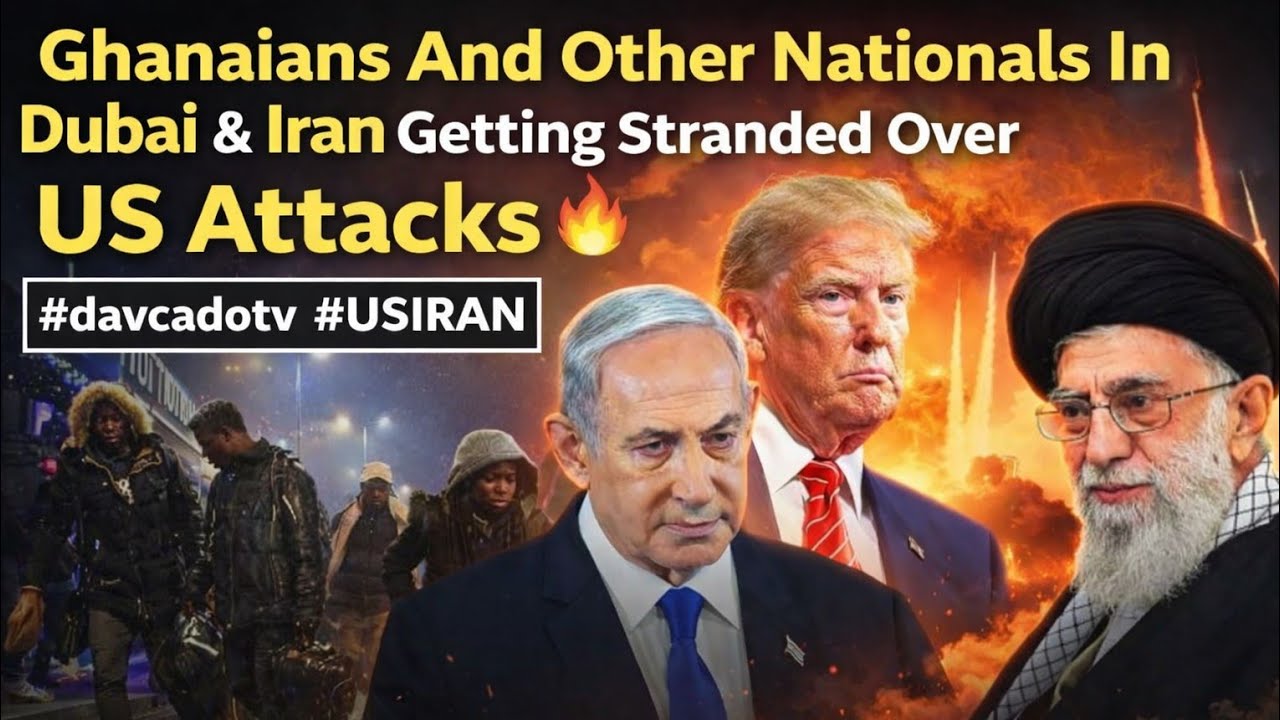 Ghanaians And Other Nationals In Dubai & Iran Getting Stranded Over US Attacks🔥 #davcadotv #USIRAN