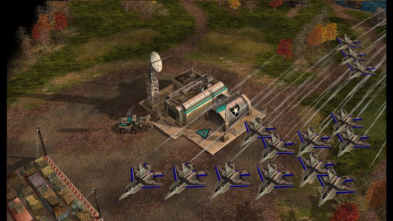 🔴 Easy Winning - Challenge Hard - USA Laser Weaponry VS USA Air Power - C&C Generals - Zero Hour