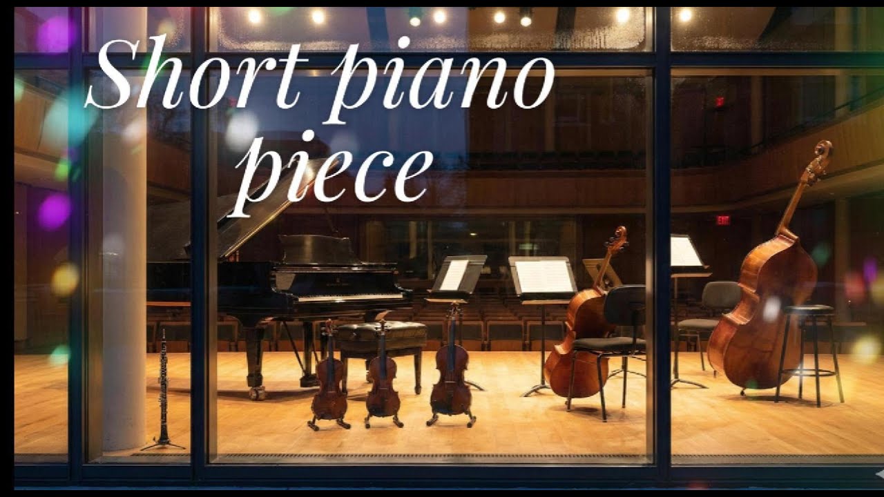 [BGM] 5hour Short piano piece 피아노 음악 모음 5시간 #공부할때 #일할때 그냥 틀어놓으세요.