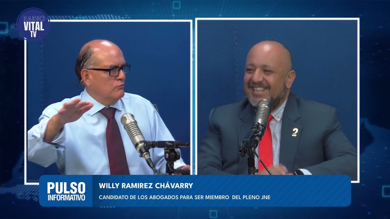 Invitado: Willy Ramirez Chávarry - candidato de los Abogados para ser Miembro del Pleno JNE