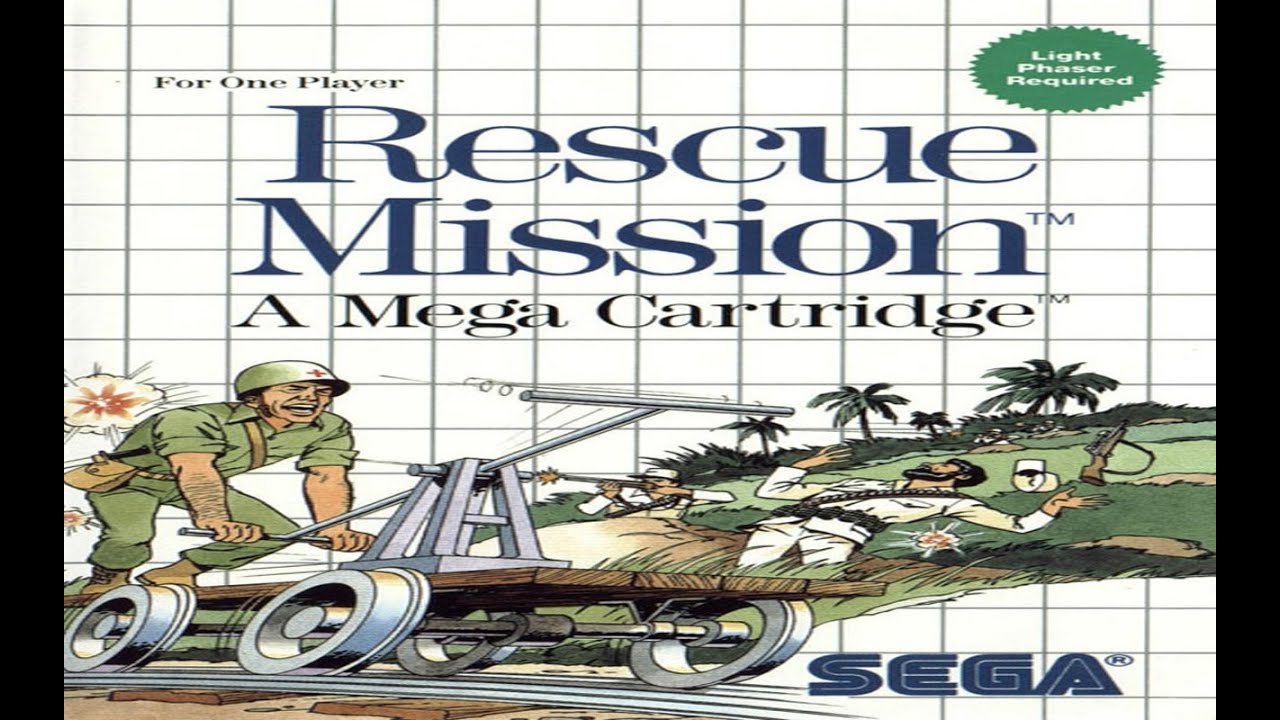 Rescue Mission Sega Master System 1986  [ HD ]