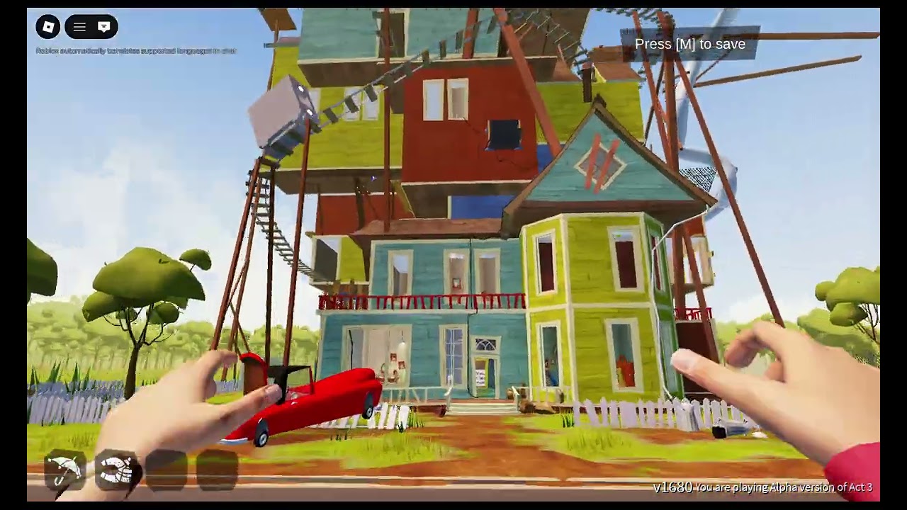 Getting The Gun In Roblox Hello Neighbor