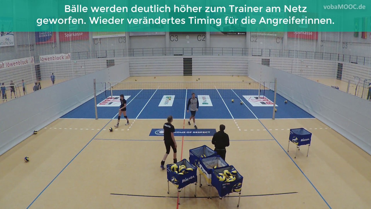 Einzeltraining Mittelangreifer - Felix Koslowski - SSC Palmberg Schwerin