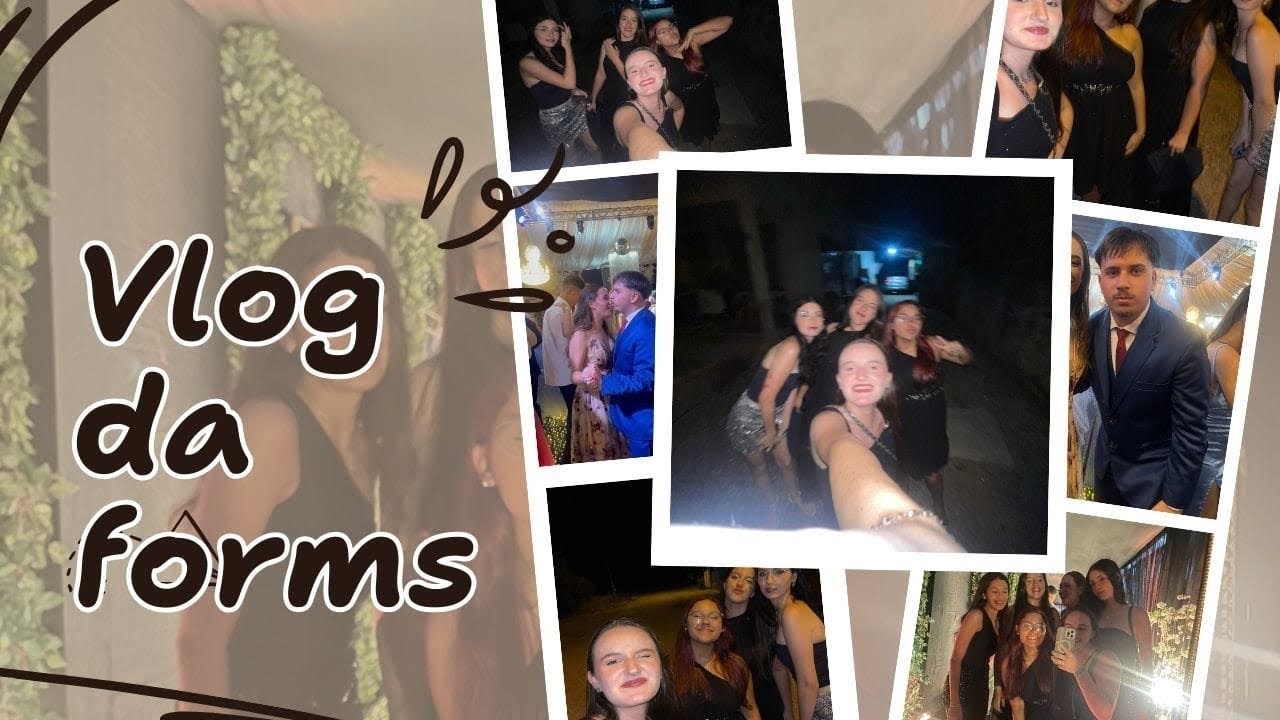 Vlog da formatura do HF🍾🪩