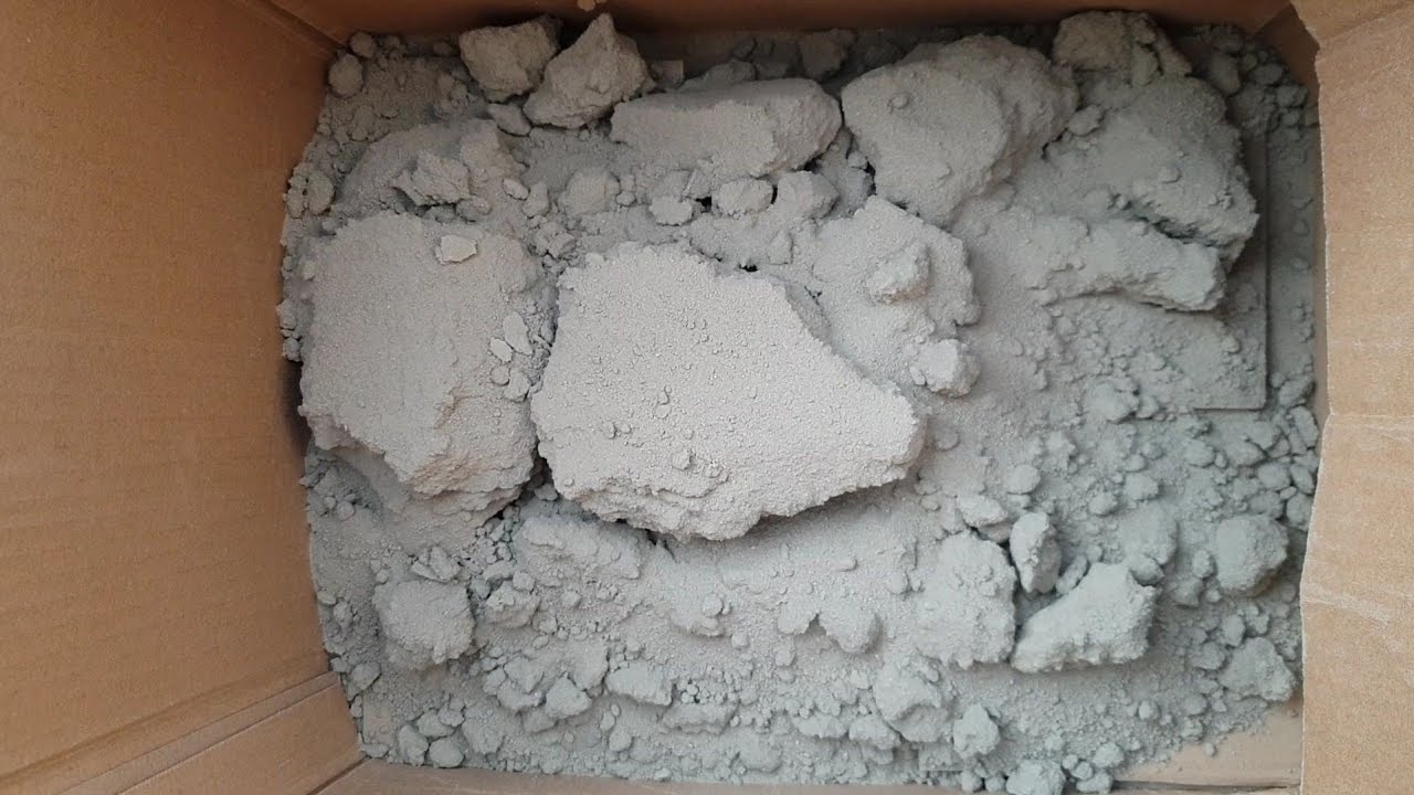 ASMR - DUSTY soft and Dusty gritty cement crumble in box