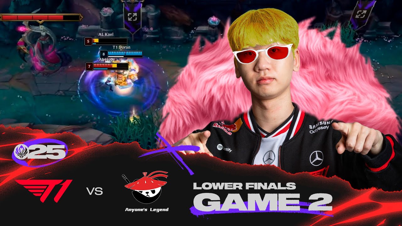 도황 진짜 X간지네 | T1 vs AL 게임 2 하이라이트 | 07.12 | MSI 2025