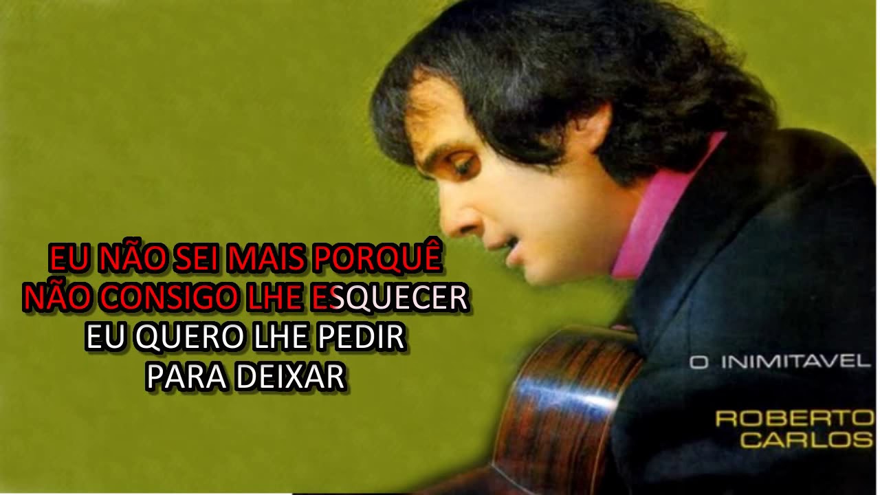 PLAYBACK   ROBERTO CARLOS   QUASE FUI LHE PROCURAR