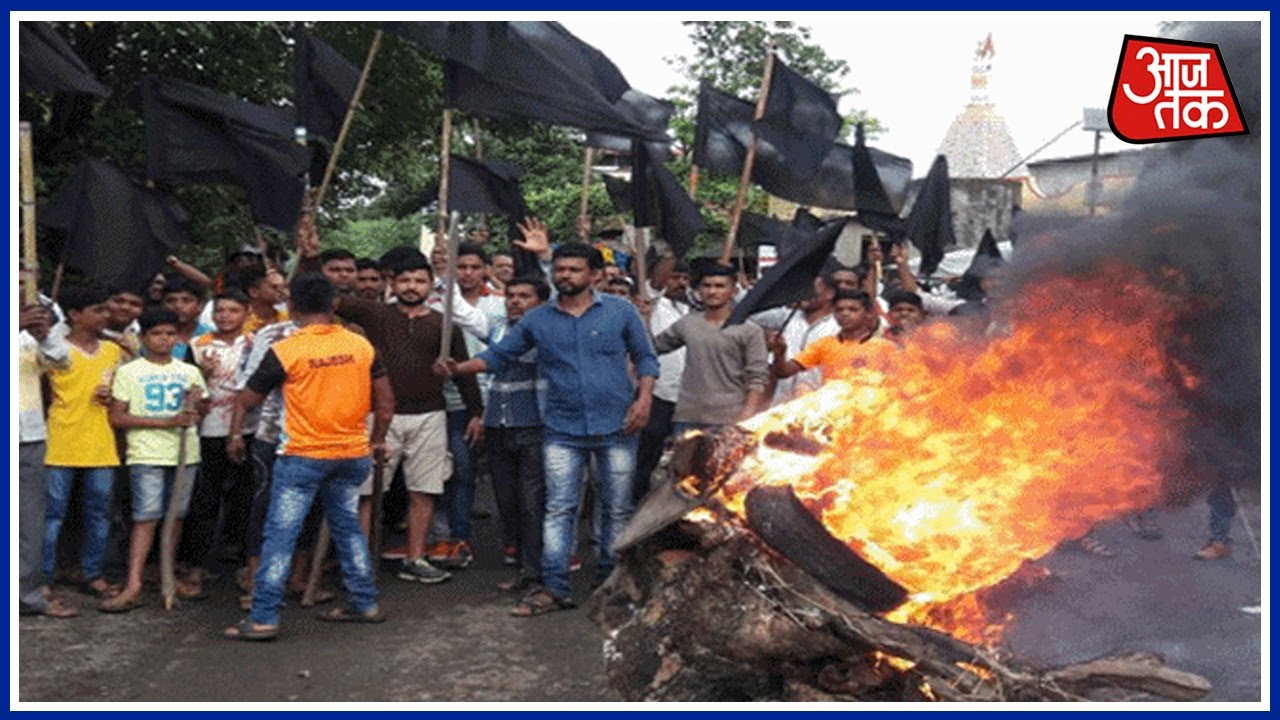 Maharashtra Farmers' Protest Land Acquisition; Vehicles Torched On Thane-Badlapur Highway