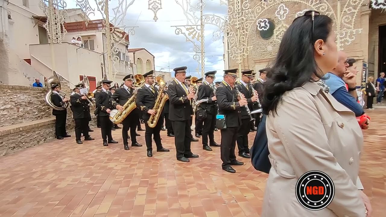 Marcia La Fedelissima Banda di Ailano 7/5/25 Pomarico Festa di San Michele
