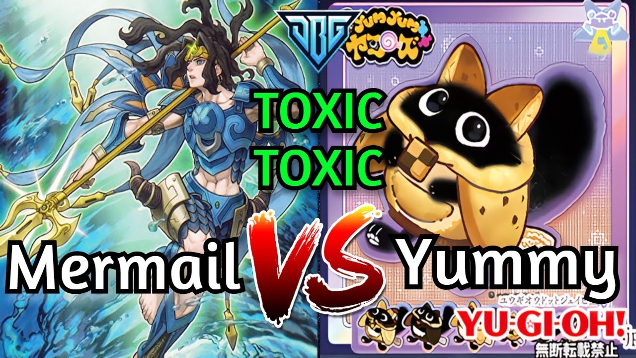Русалочка против Ямми ТОКСИЧНЫЙ ТОКСИЧНЫЙ Высокий рейтинг DB Yu-Gi-Oh!