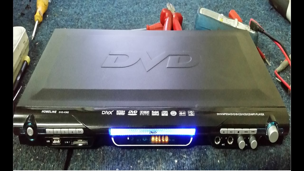 DVD HOMELINE DVD K-362  Repair low-speed motor