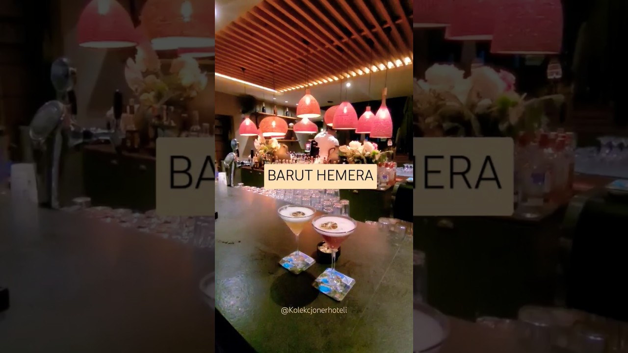 BARUT HEMERA HOTEL / TURKEY #shorts #coctail  #bar #turkey #baruthemera