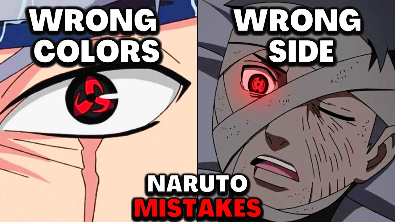 11 Mistakes in the Naruto Anime You NEVER Noticed