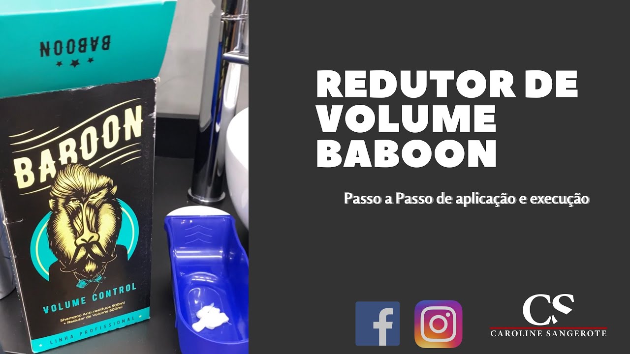 Redutor de volume - Passo a Passo @baboonoficial #barbeirosbrasil #barbeiro