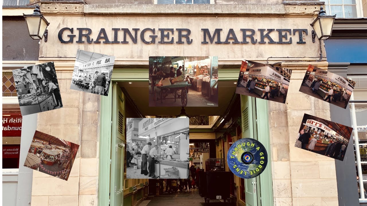 A walk around the Grainger Market, Newcastle