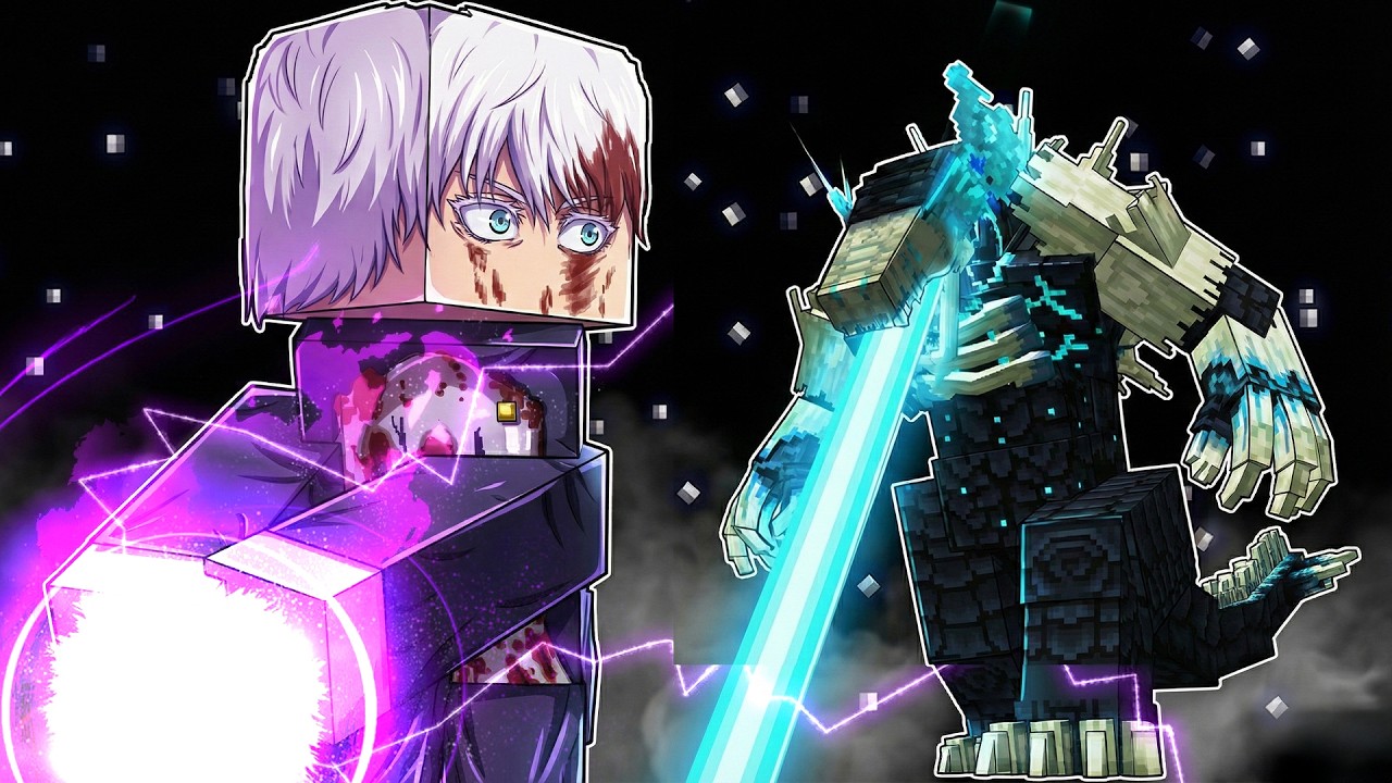 GOJO vs WARDENZILLA no Minecraf!