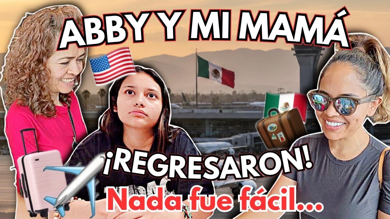 Mi hija ABBY y mi MADRE están de regreso de ESTADOS UNIDOS! | ¡Esto no fue FÁCIL! 