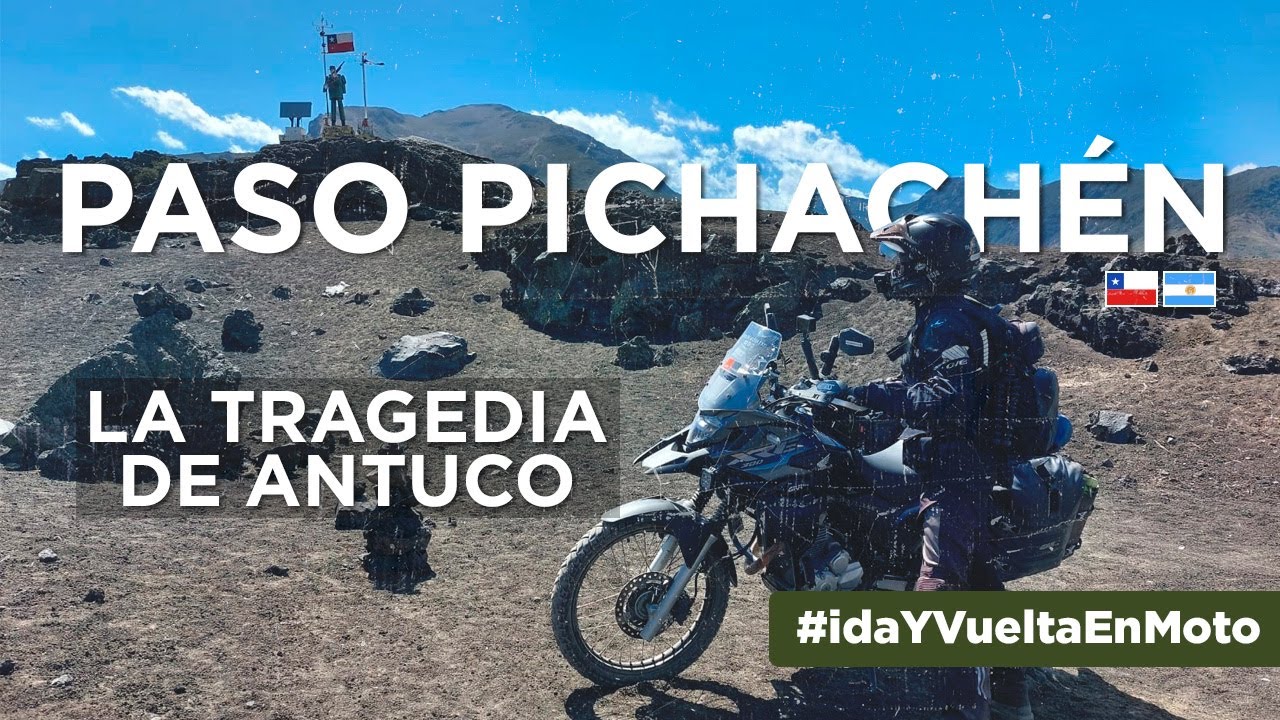 Paso fronterizo PICHACHÉN. Agreste, maravilloso, pero TRISTE 😞 Cruzando de Chile a Argentina 🏍️