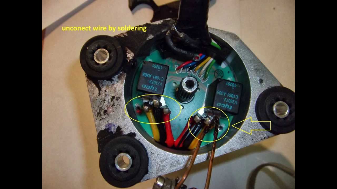 City servo Fiat easy repair manual / relay V23072 A308 / relay 4117
