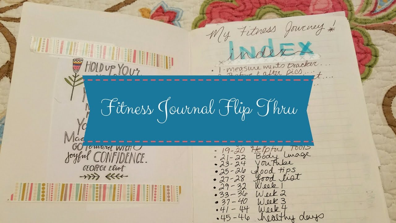 My Fitness Bullet Journal! (How I Keep Track of My Journey)