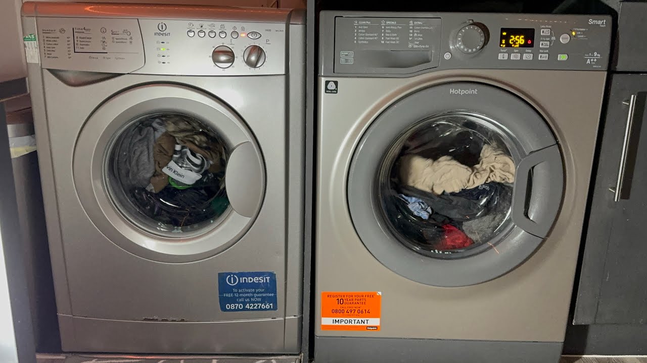 WASH RACE | Indesit & Hotpoint | Cotton standard 40c/White cotton 40c