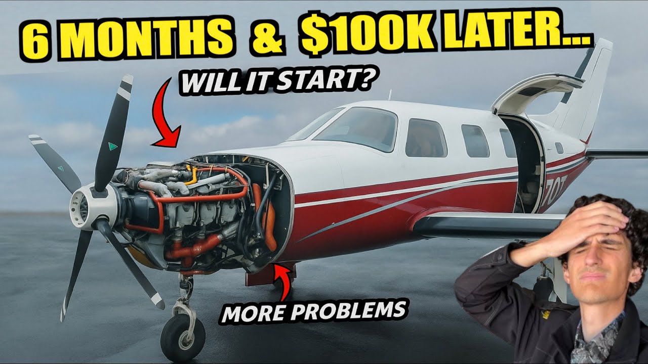$100,000 Annual & New Engine For Our Cheap Piper Malibu! (PA-46 Rebuild Part 3)