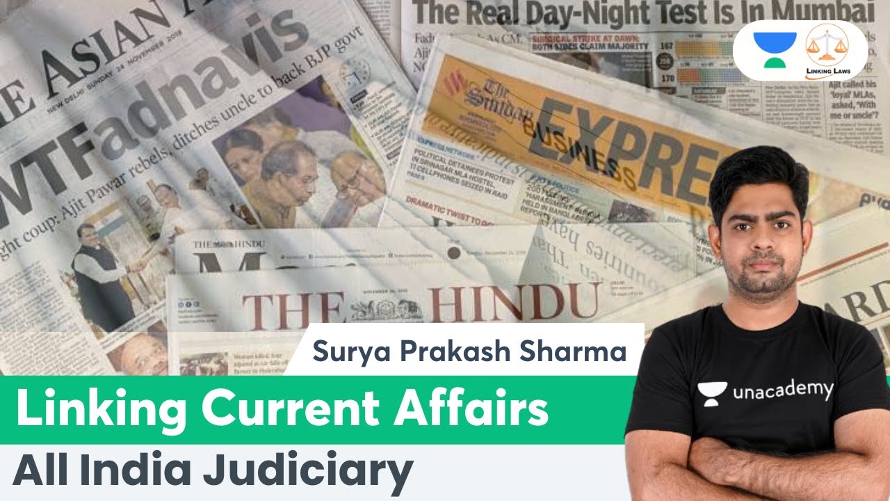 Linking Current Affairs | All India Judiciary | Surya Prakash Sharma | Linking Laws
