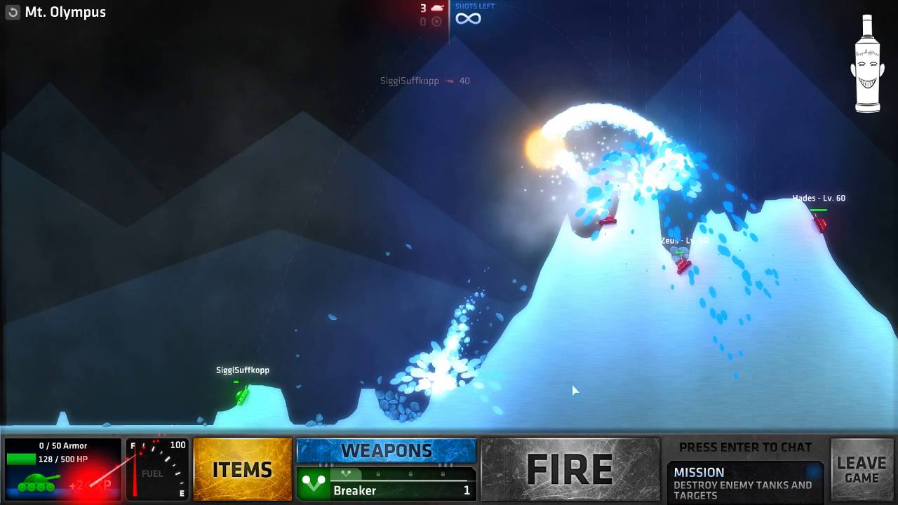 ShellShock Live: Mt.  Olympus - Alle Missionen / All Missions | SiggiSuffkopp