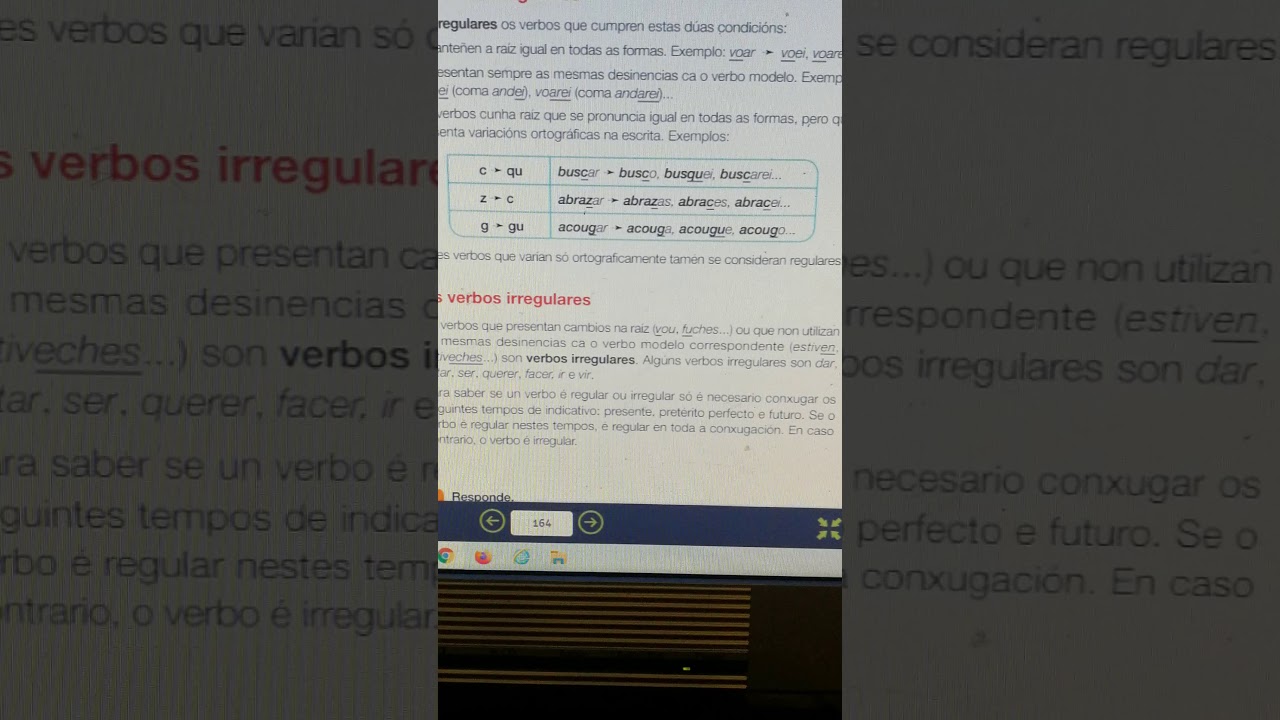 O VERBO: VERBOS REGULARES E IRREGULARES