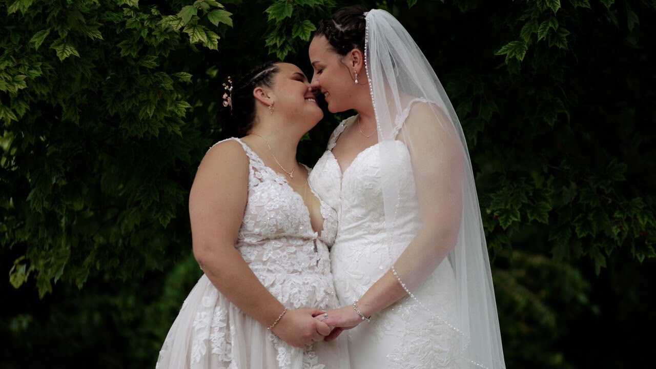 Toni & Sarah’s South Bend Wedding Film | Two Brides with an Emotional Aisle Moment