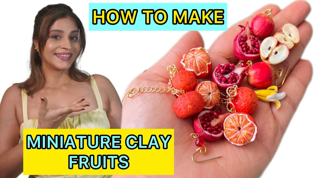 Miniature|fruits|easy tutorial