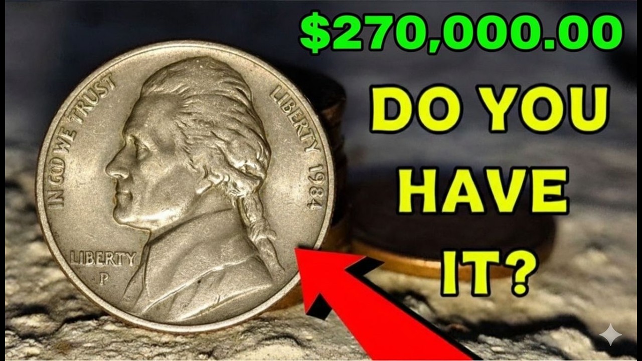 Super Rare Monticello Nickels Worth Millions of Dollars!