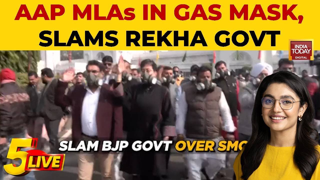 AAP vs BJP: High Drama In Delhi Assembly As Political Leaders Clash Over Severe Air Pollution Crisis