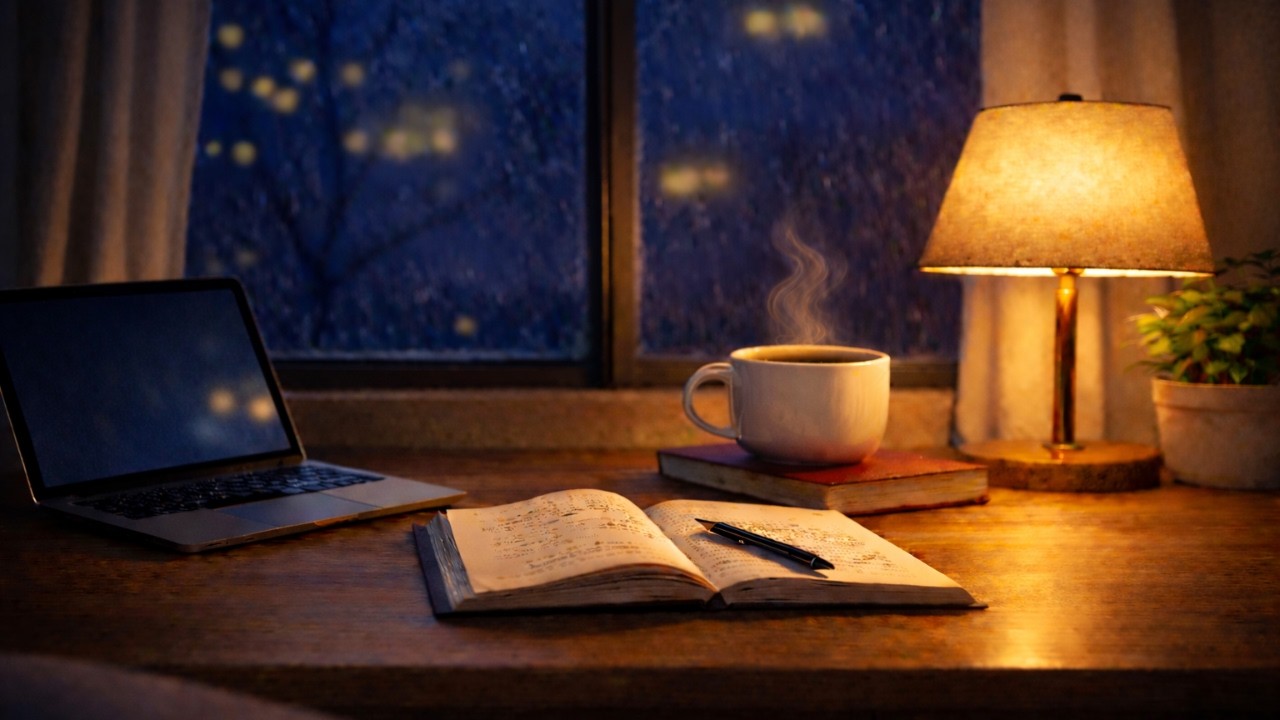 Windowside Focus 📘 | Clean Lo-Fi for Study & Concentration (3 Hours)