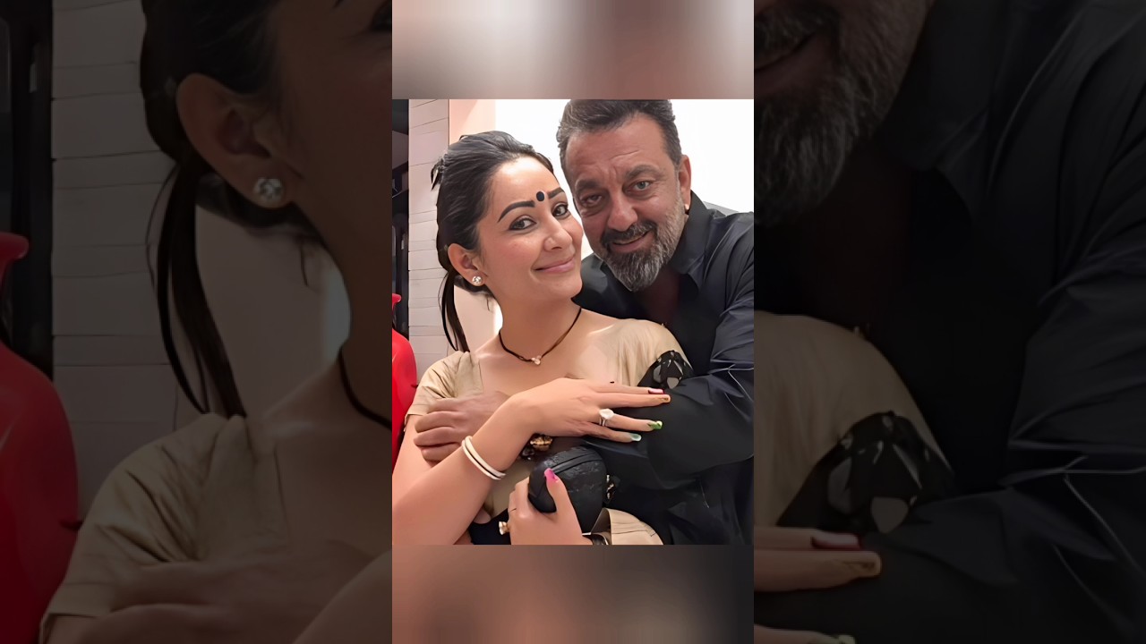 Sanjay Dutt with his wife Manyata Dutt #sanjaydutt #shorts #ytshorts