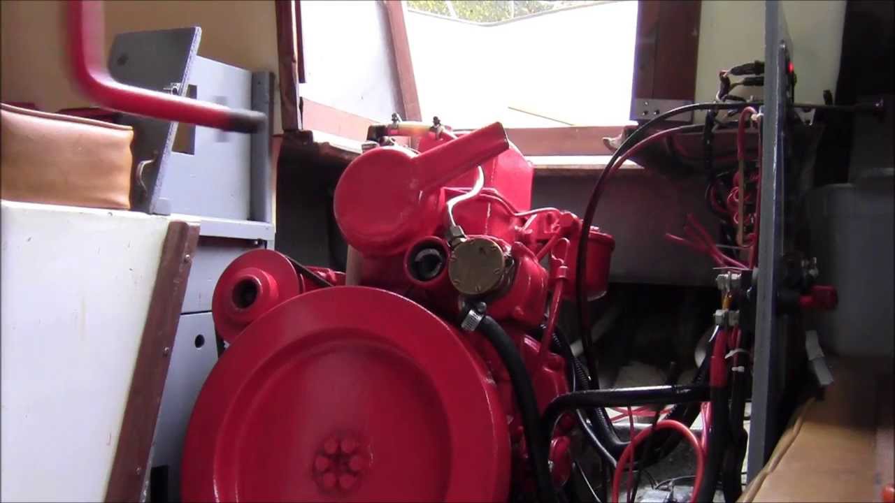 Bukh 10HP Diesel Engine - Winter wind up