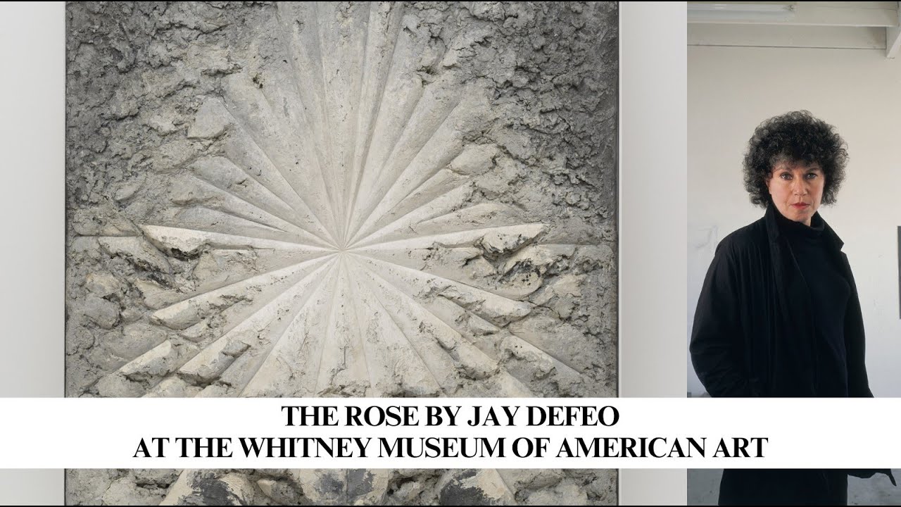 The Rose by Jay DeFeo at  Whitney Museum of American Art